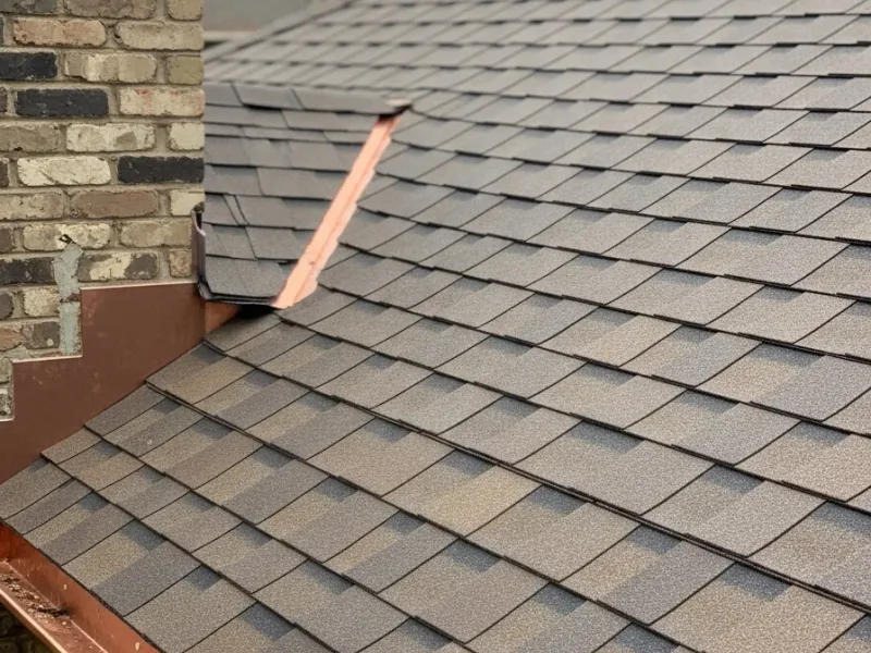 Close-up of quality craftsmanship on a Lake Ridge home renovation, highlighting attention to detail and professional finish.