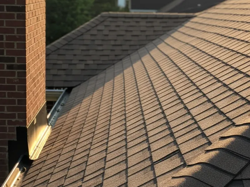 Close-up of professional work on a Manassas home, demonstrating quality craftsmanship and attention to detail.